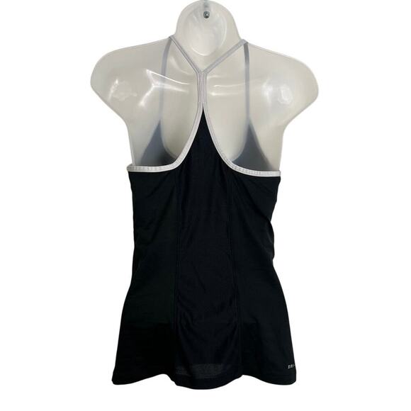 Nike Girls RACERBACK Tankini Top, Black, Medium - Picture 5 of 8
